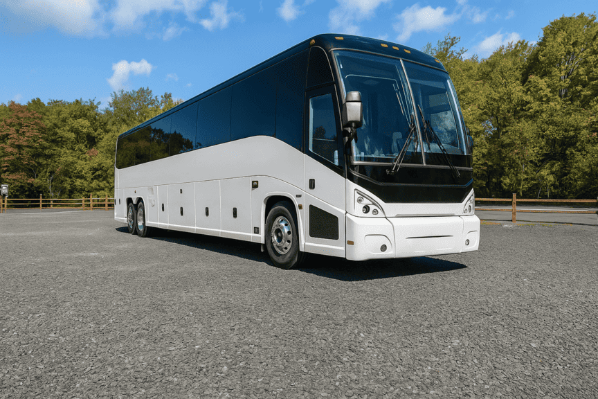 picture of Charter Bus Rental West Valley City coach bus